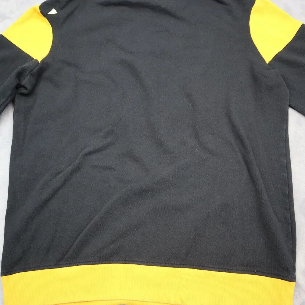 Disney Sweatshirt Boys XL Black Crew Neck Long Sleeve Graphic Print Pullover